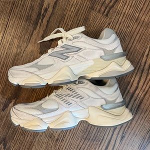 Womens new balance 9060 running shoes. Size 7.5 sea salt